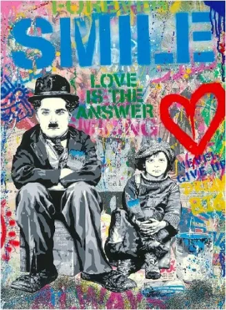 Zeefdruk Mr Brainwash - Day Dreaming, 2020 