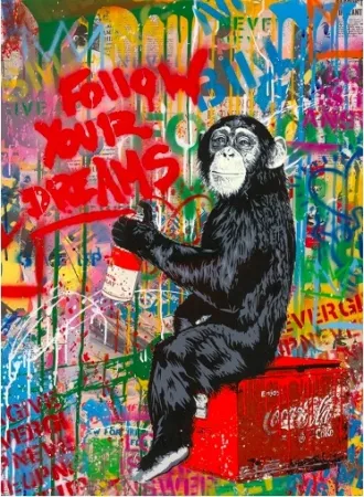 Zeefdruk Mr Brainwash - Everyday Life, 2020