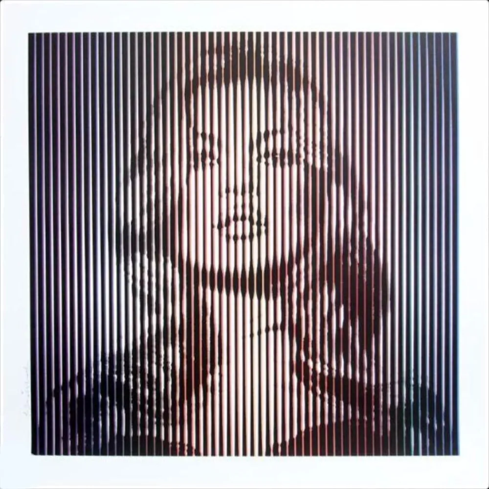 Zeefdruk Mr. Brainwash - Fame Moss Rainbow Variant