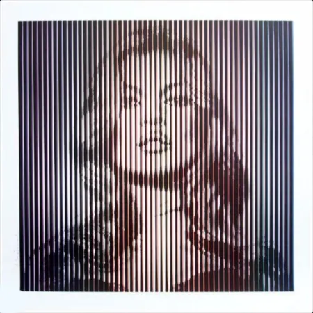 Zeefdruk Mr. Brainwash - Fame Moss Rainbow Variant