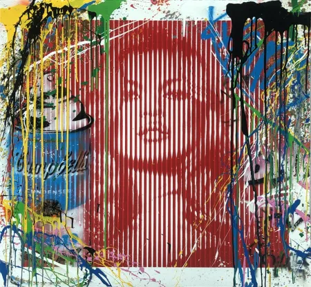 Geen Techniek Mr. Brainwash - Fame Moss Red/ Kate Moss (HPM)
