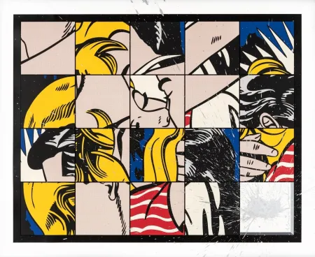 Zeefdruk Mr Brainwash - Frankenstein