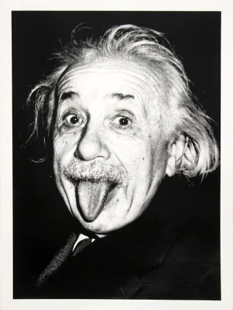 Zeefdruk Mr. Brainwash - HAPPY BIRTHDAY EINSTEIN!