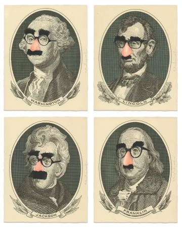 Zeefdruk Mr. Brainwash - INCOGNITO