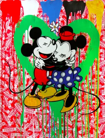 Multiple Mr. Brainwash - Mickey & Minnie