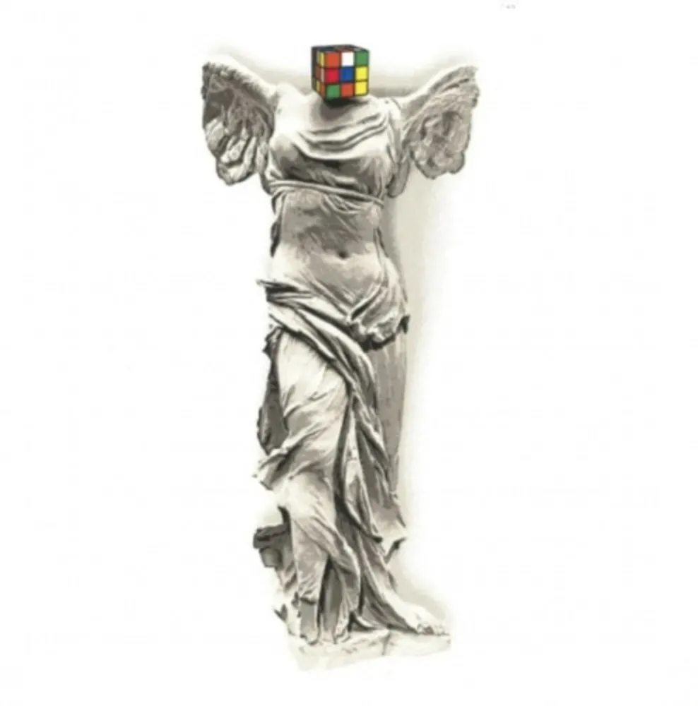 Zeefdruk Mr Brainwash - Rubik's Victory