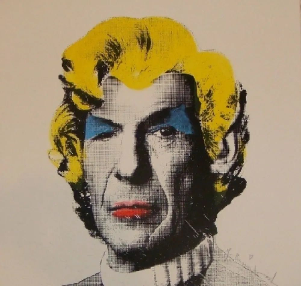 Zeefdruk Mr. Brainwash - Spock Monroe