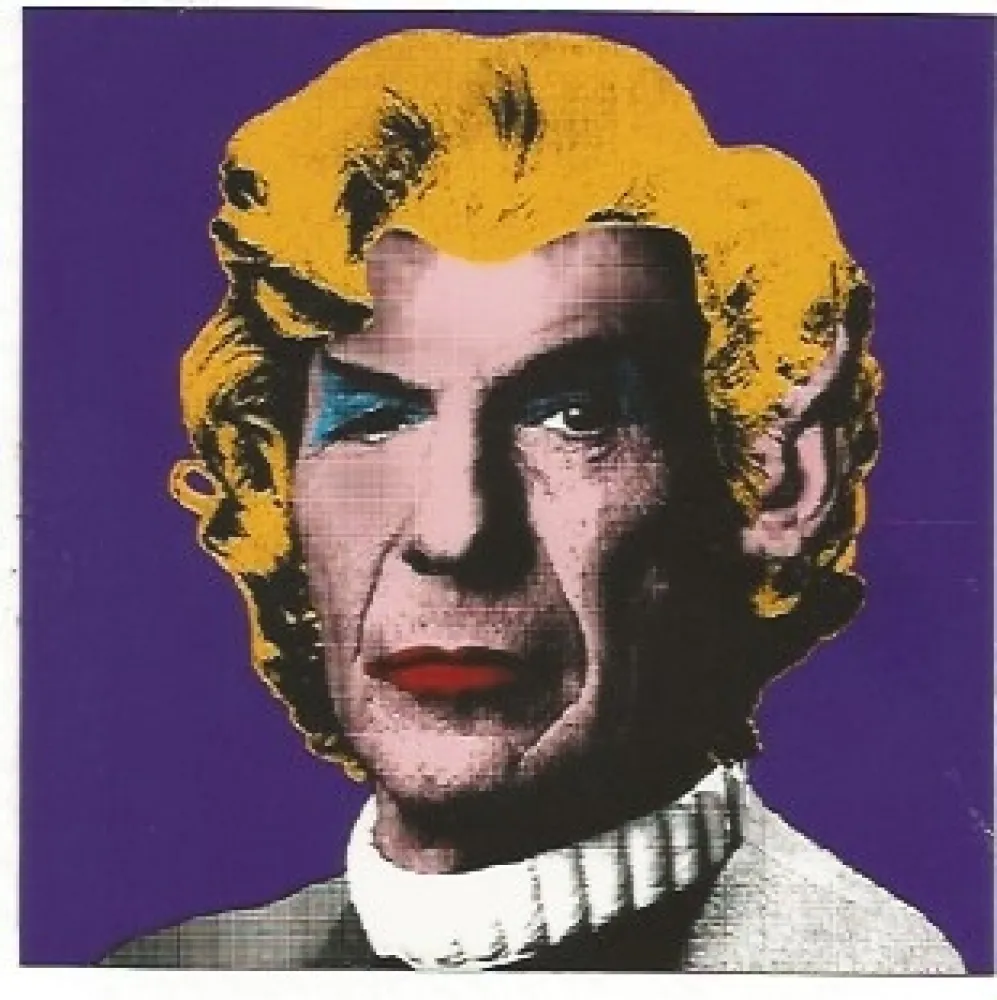 Zeefdruk Mr. Brainwash - Spock (Wig)