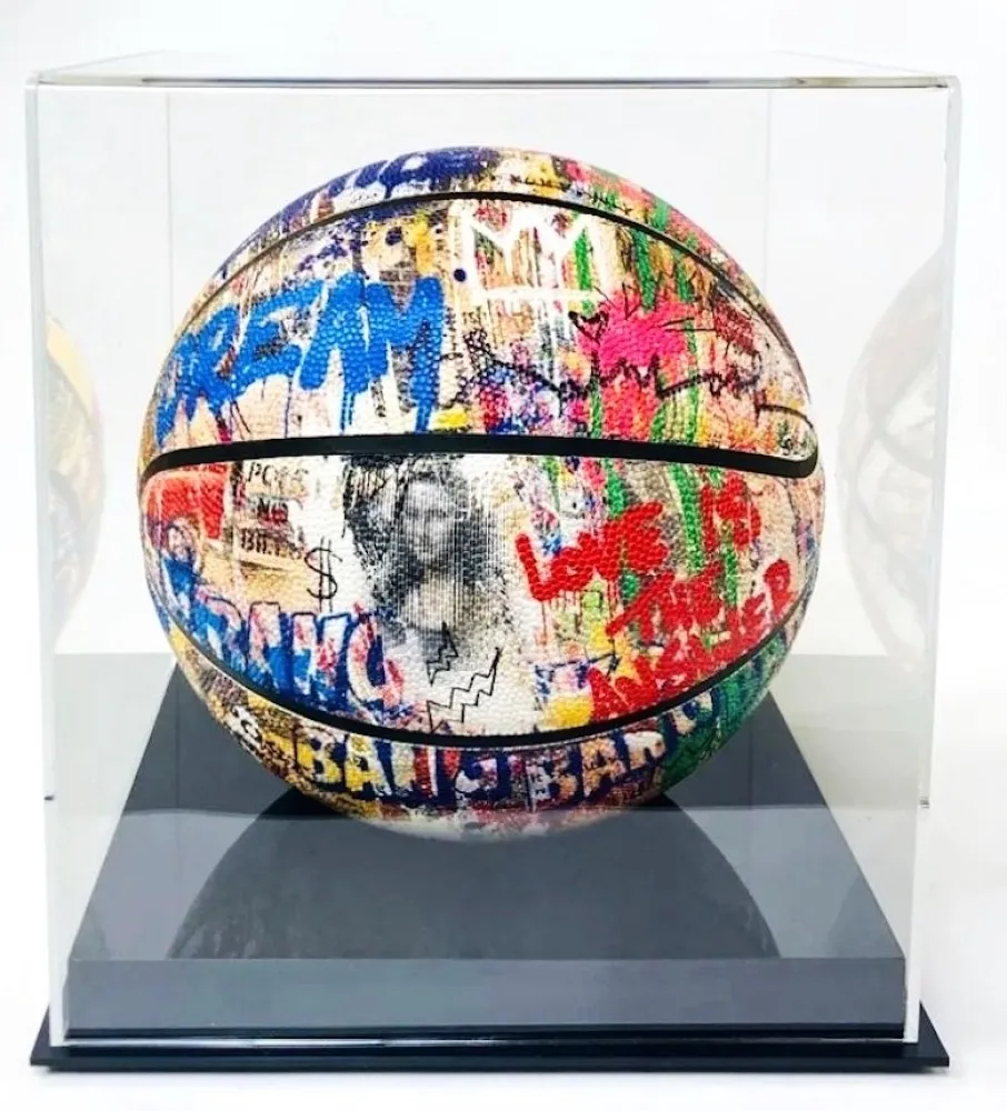 Zeefdruk Mr. Brainwash - Untitled (Basketball)