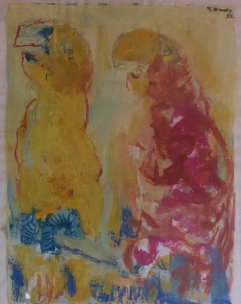 Geen Techniek Mualla - Couple de perroquets