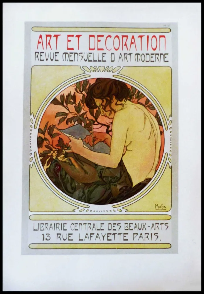 Lithografie Mucha - ART ET DECORATION REVUE MENSUELLE