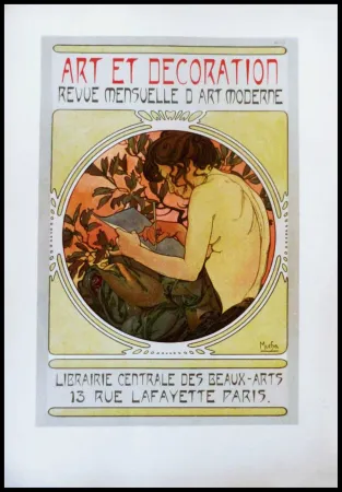 Lithografie Mucha - ART ET DECORATION REVUE MENSUELLE
