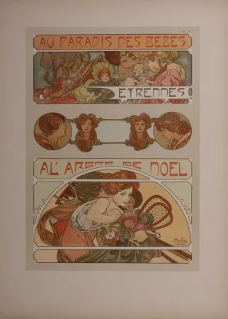 Lithografie Mucha - Documents Décoratifs, 1902