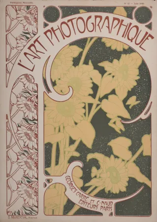 Lithografie Mucha - L'Art Photographique cover, 1899-1900