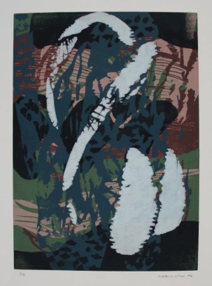 Lithografie Mücke - Untitled