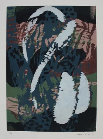 Lithografie Mücke - Untitled