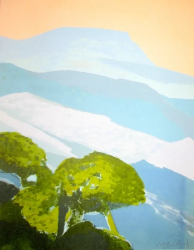 Lithografie Muhl - Provence