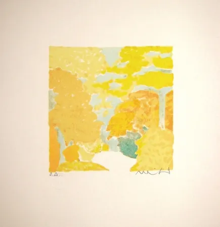 Lithografie Muhl - Untitled