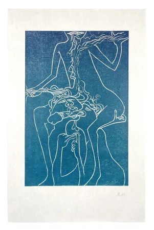 Houtsnede Müller - 13 FOIS ELLE ET MOI - SOEURS