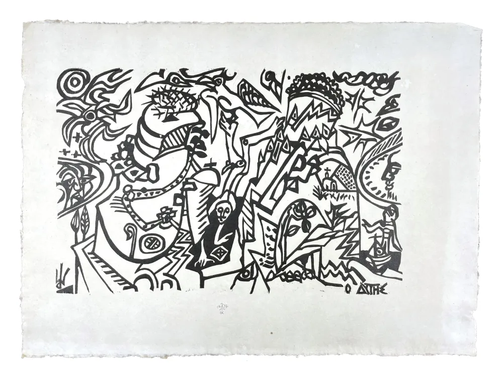 Houtsnede Müller - AYTHE