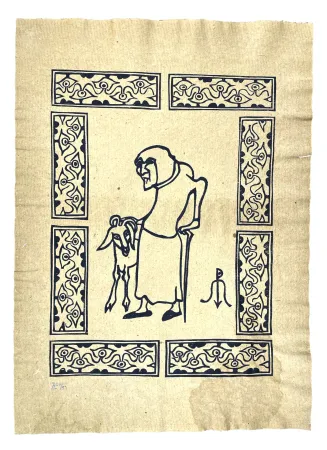 Houtsnede Müller - EAENH