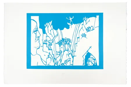 Houtsnede Müller - FARANGI