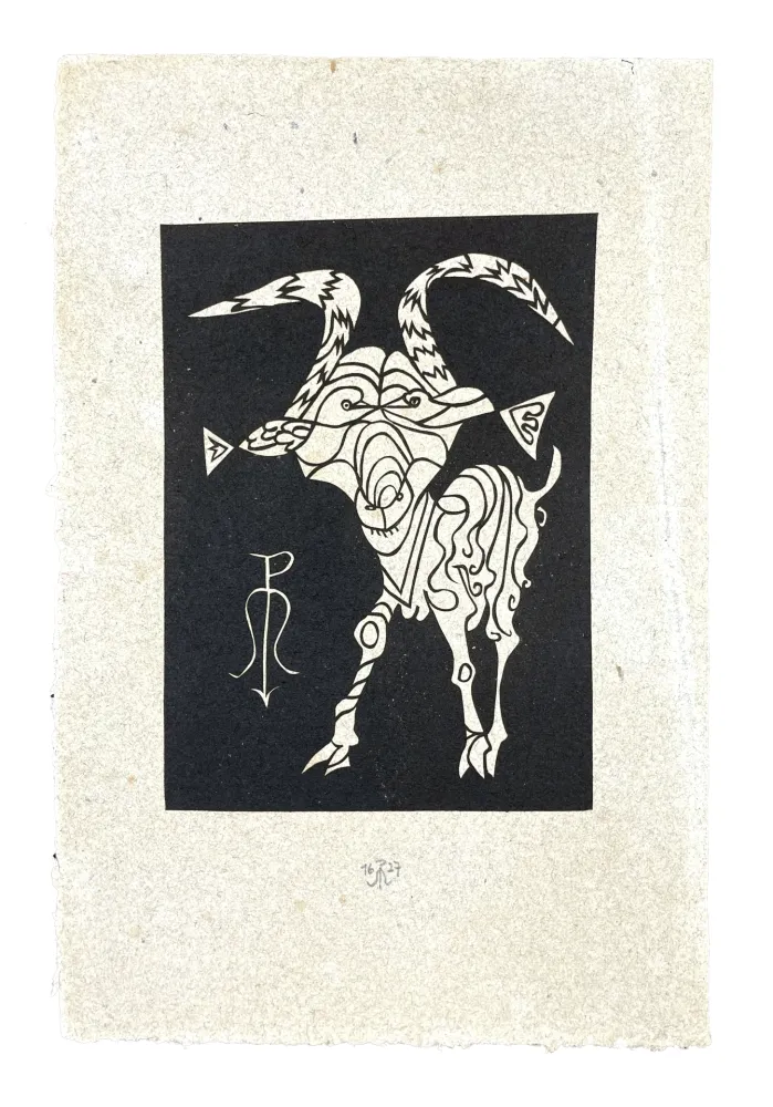 Houtsnede Müller - KATSIKAKI