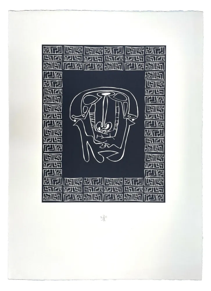 Houtsnede Müller - KEFALI (b)