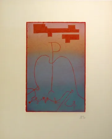 Houtsnede Müller - Lignes Malignes