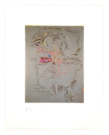 Houtsnede Müller - LIGNES MALIGNES - FIACRE