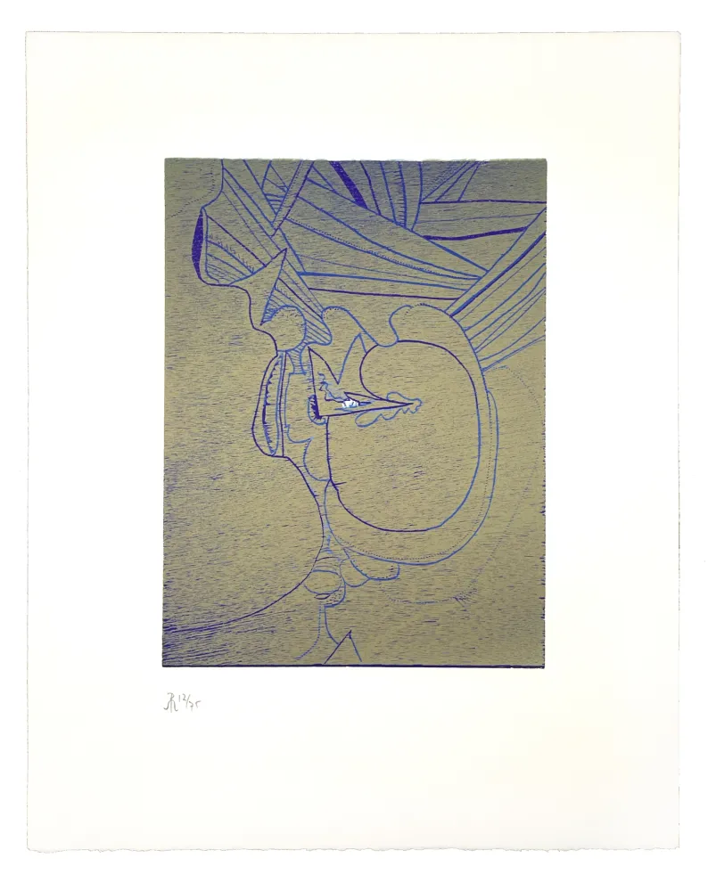 Houtsnede Müller - LIGNES MALIGNES - GERBE