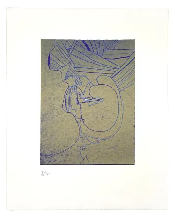 Houtsnede Müller - LIGNES MALIGNES - GERBE