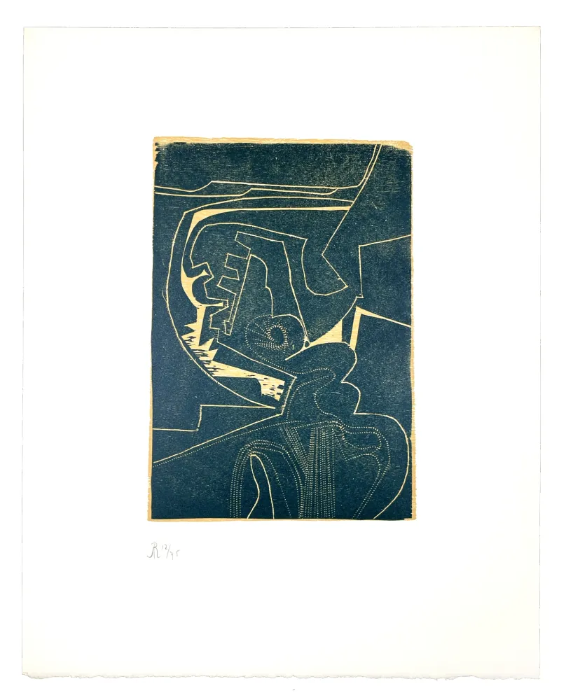 Houtsnede Müller - LIGNES MALIGNES - NOCTURNE 