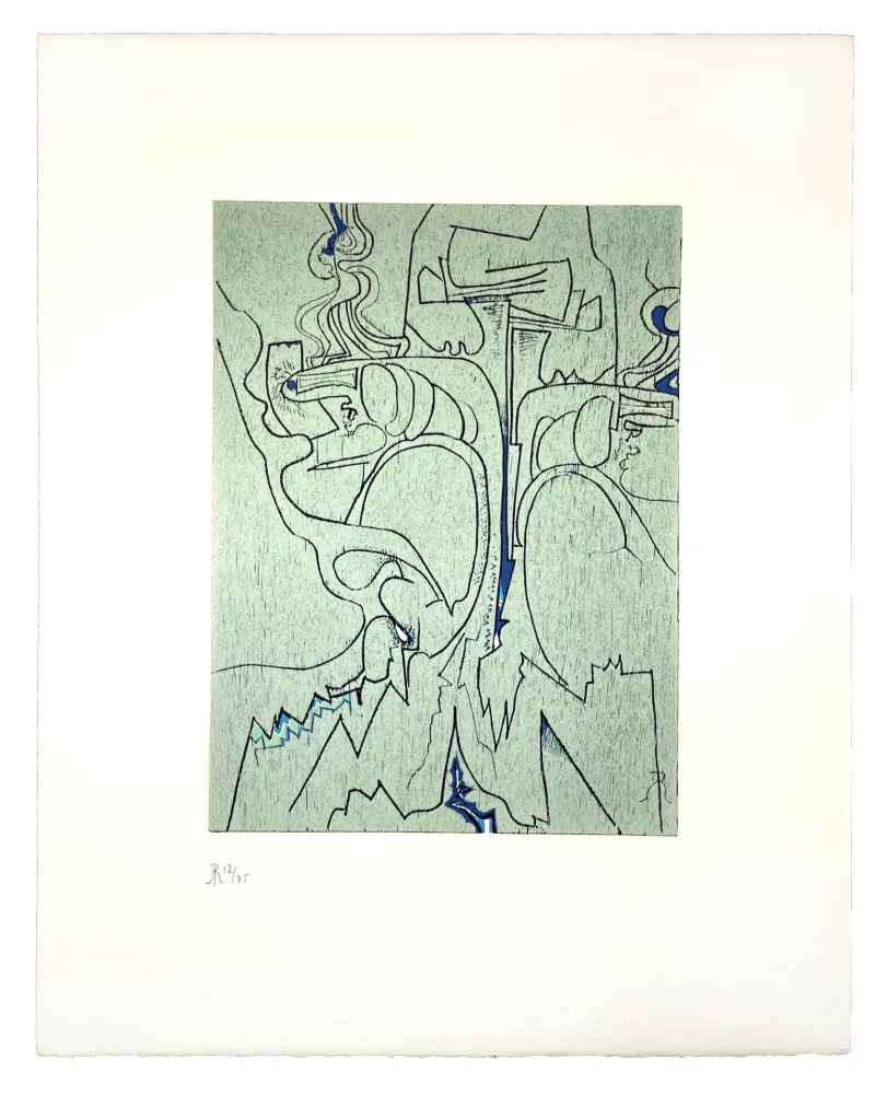 Houtsnede Müller - LIGNES MALIGNES - PETITES DENTS