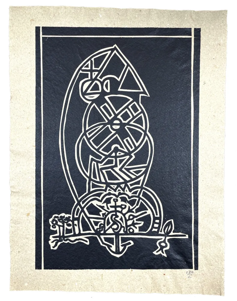 Houtsnede Müller - MILOS (a)