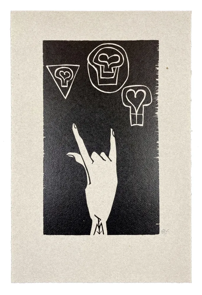 Houtsnede Müller - N&E VII