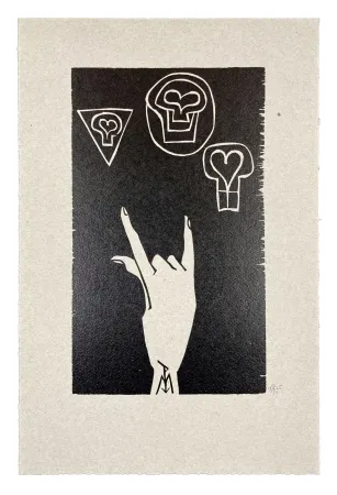 Houtsnede Müller - N&E VII