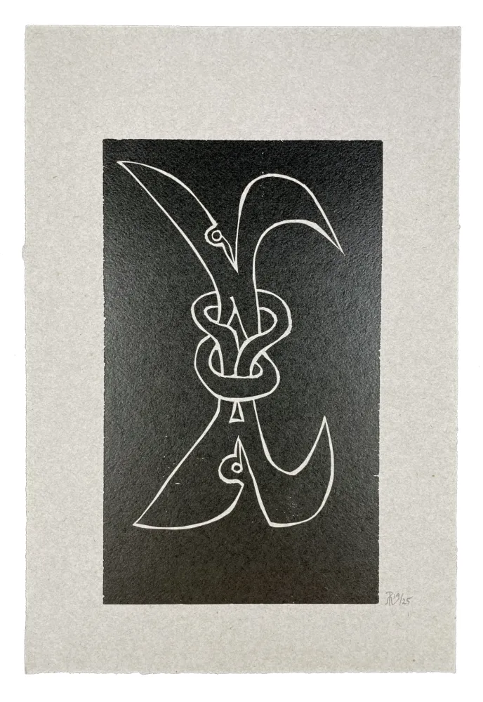 Houtsnede Müller - N&E VIII