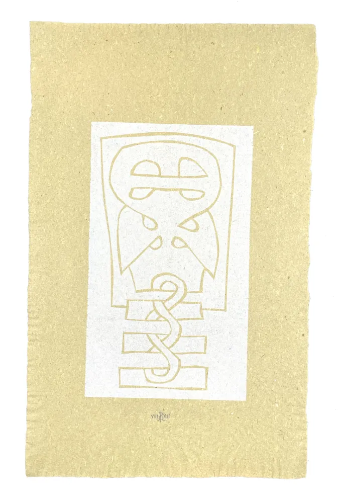 Houtsnede Müller - N&E XII