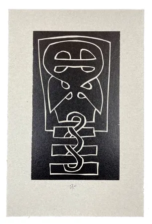 Houtsnede Müller - N&E XII