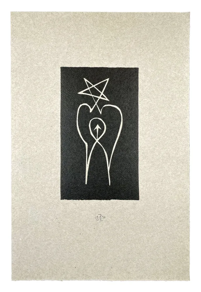 Houtsnede Müller - N&E XIII