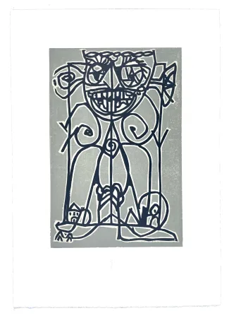 Houtsnede Müller - OEA