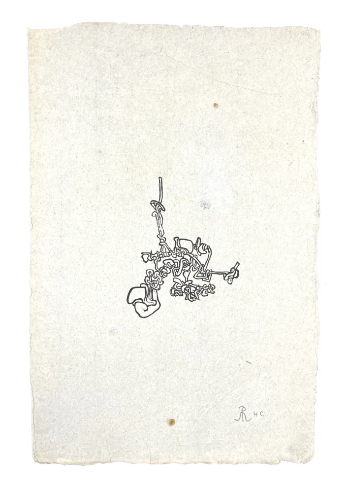 Houtsnede Müller - PETIT NOEUD (ESQUISSE XVI)