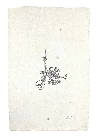 Houtsnede Müller - PETIT NOEUD (ESQUISSE XVI)