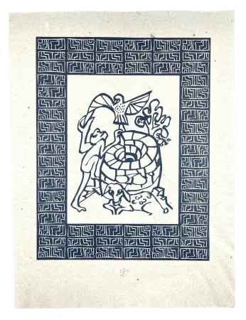 Houtsnede Müller - PIGADI 