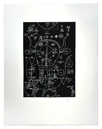 Houtsnede Müller - SALVE TORO