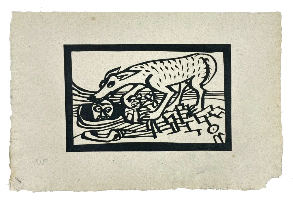 Houtsnede Müller - SKILIA IV