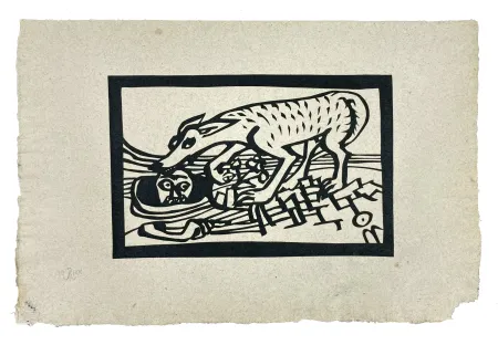 Houtsnede Müller - SKILIA IV