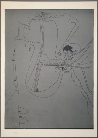 Houtsnede Müller - Un dito