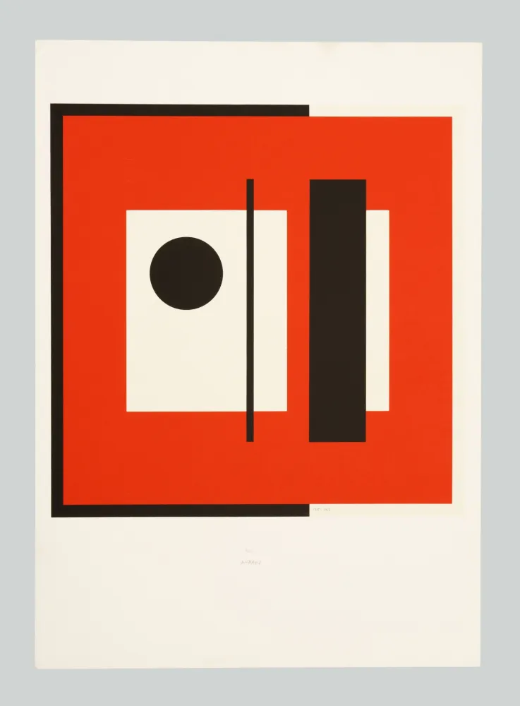 Zeefdruk Munari - Anche la cornice